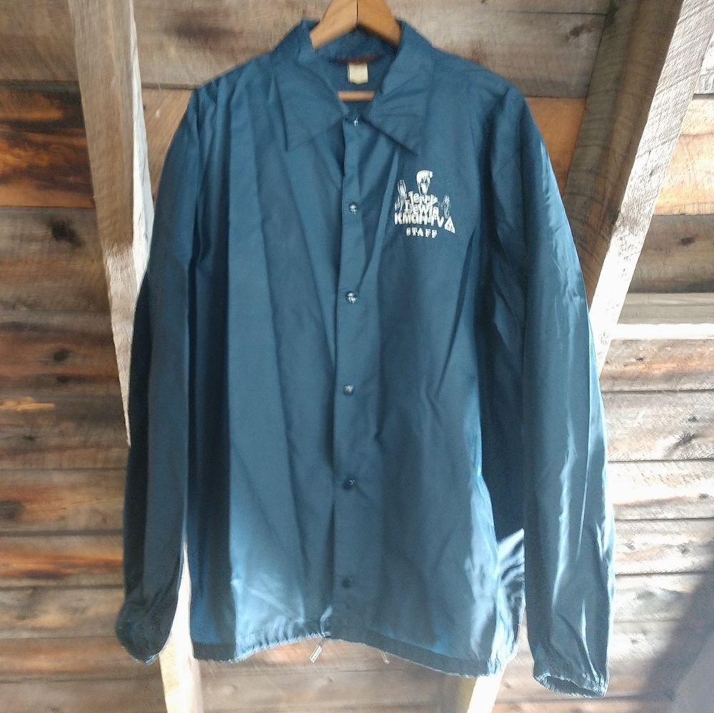 Vintage Jerry Lewis KMGH-TV Staff Windbreaker XL